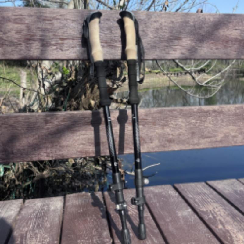Outdoor Hiking Tools, Multifunctional Trekking Poles, Durable and Retractable